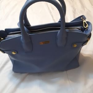 JOY MANGANO BLUE HANDBAG